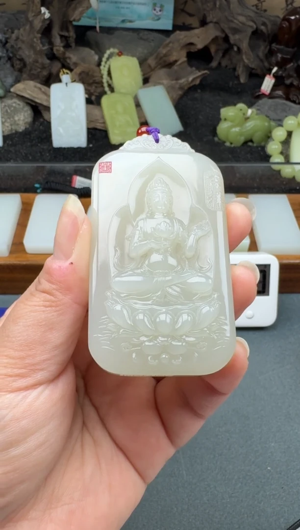 颈饰未镶嵌和田玉4