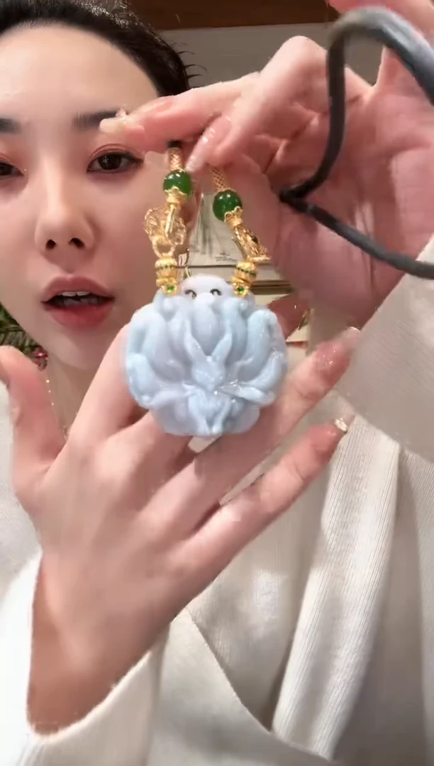 【闪购商品】翡翠颈饰未镶嵌国风