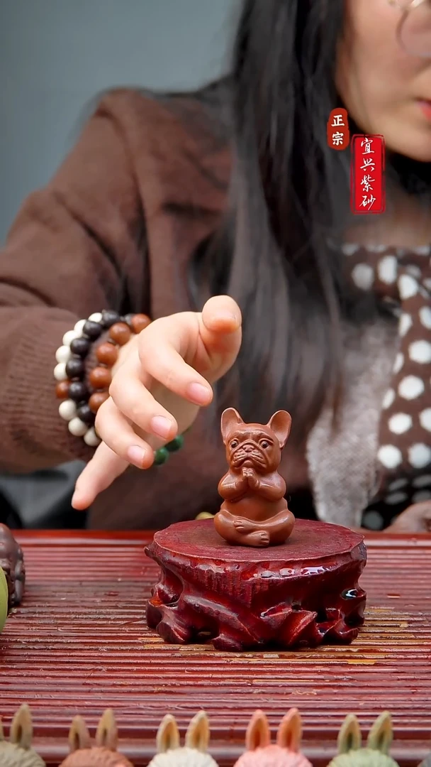 紫砂茶宠宜兴紫砂茶宠摆件
