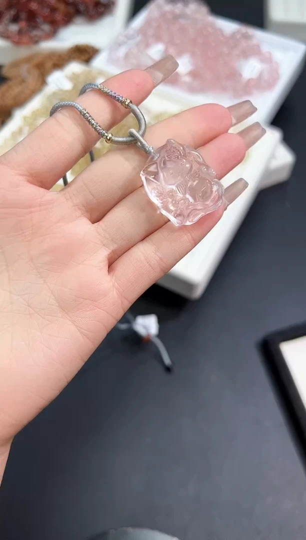 【闪购商品】水晶项链未镶嵌18l多样性发其一/1条默认微瑕