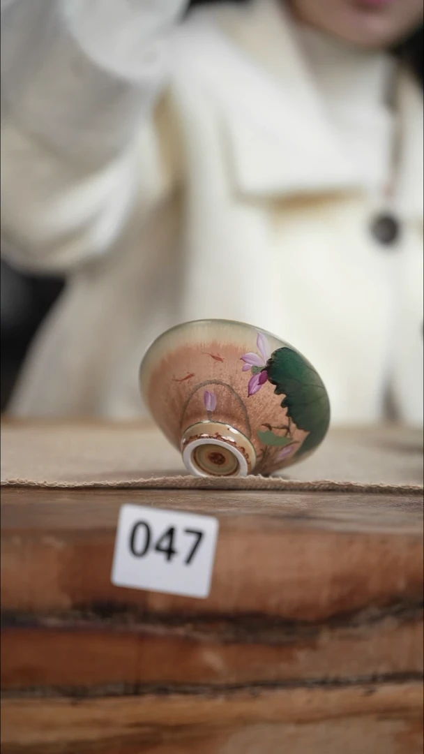 【闪购商品】杯等烟雨陶瓷手作杯047