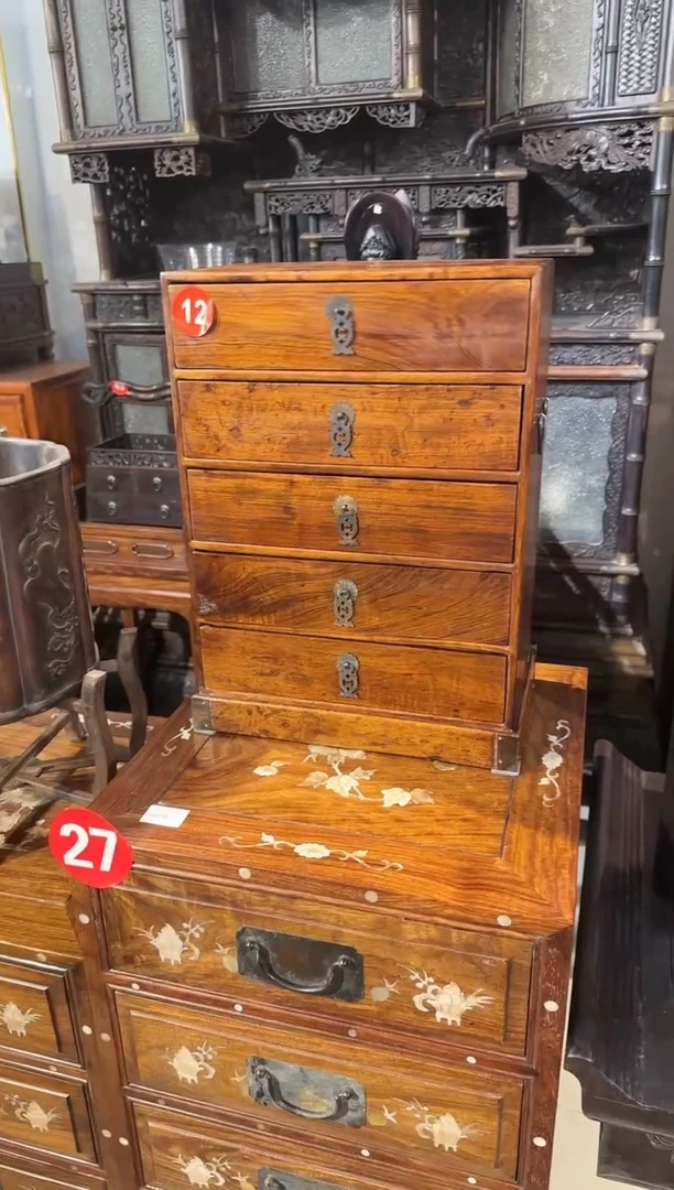 【闪购商品】木木艺黄花梨五斗柜858...888888