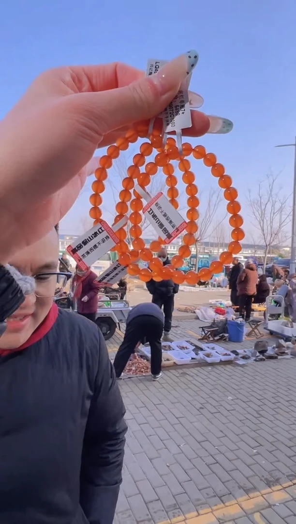 【闪购商品】南红玛瑙手链未镶嵌B42 约7mm多样性发一件