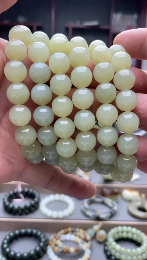 未镶嵌手串和田玉卡12