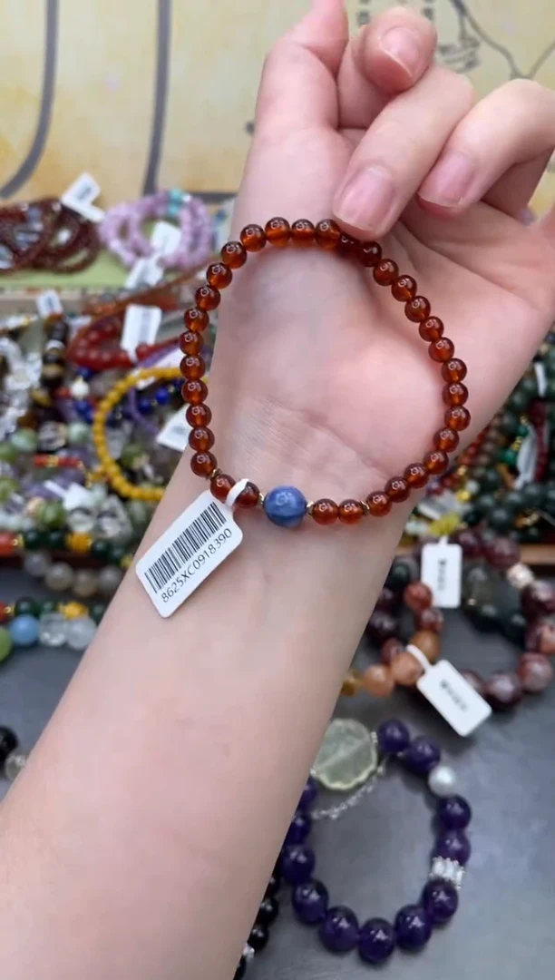 未镶嵌手链石榴石191