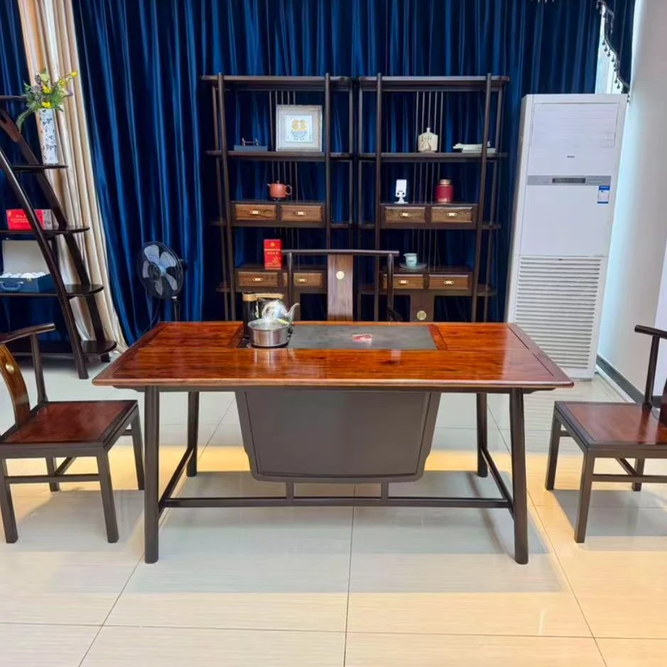 1.66米新中式功夫茶台家用办公商务接待茶桌