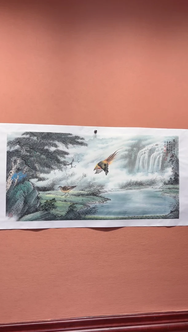 国画师立照老师国画作品