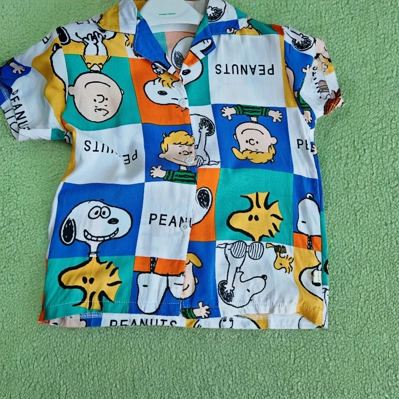 卡通动漫男卡通人物薄款夏季套装恐龙男童机能风