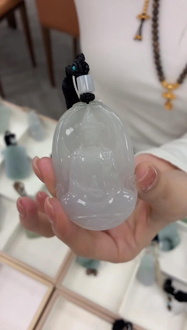 颈饰未镶嵌翡翠缅甸天然A货翡翠多样性选其一发货