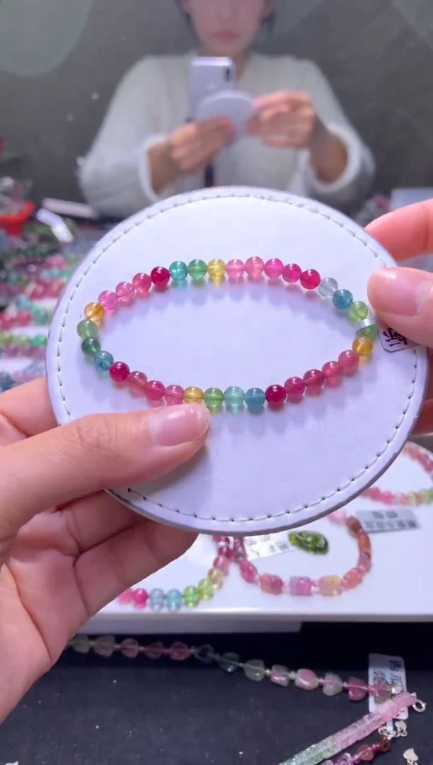 未镶嵌手串碧玺A62【天然碧玺】