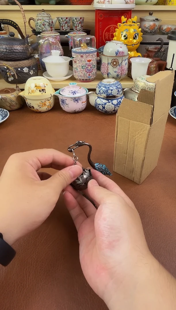 陶瓷茶具摆件旅行套组