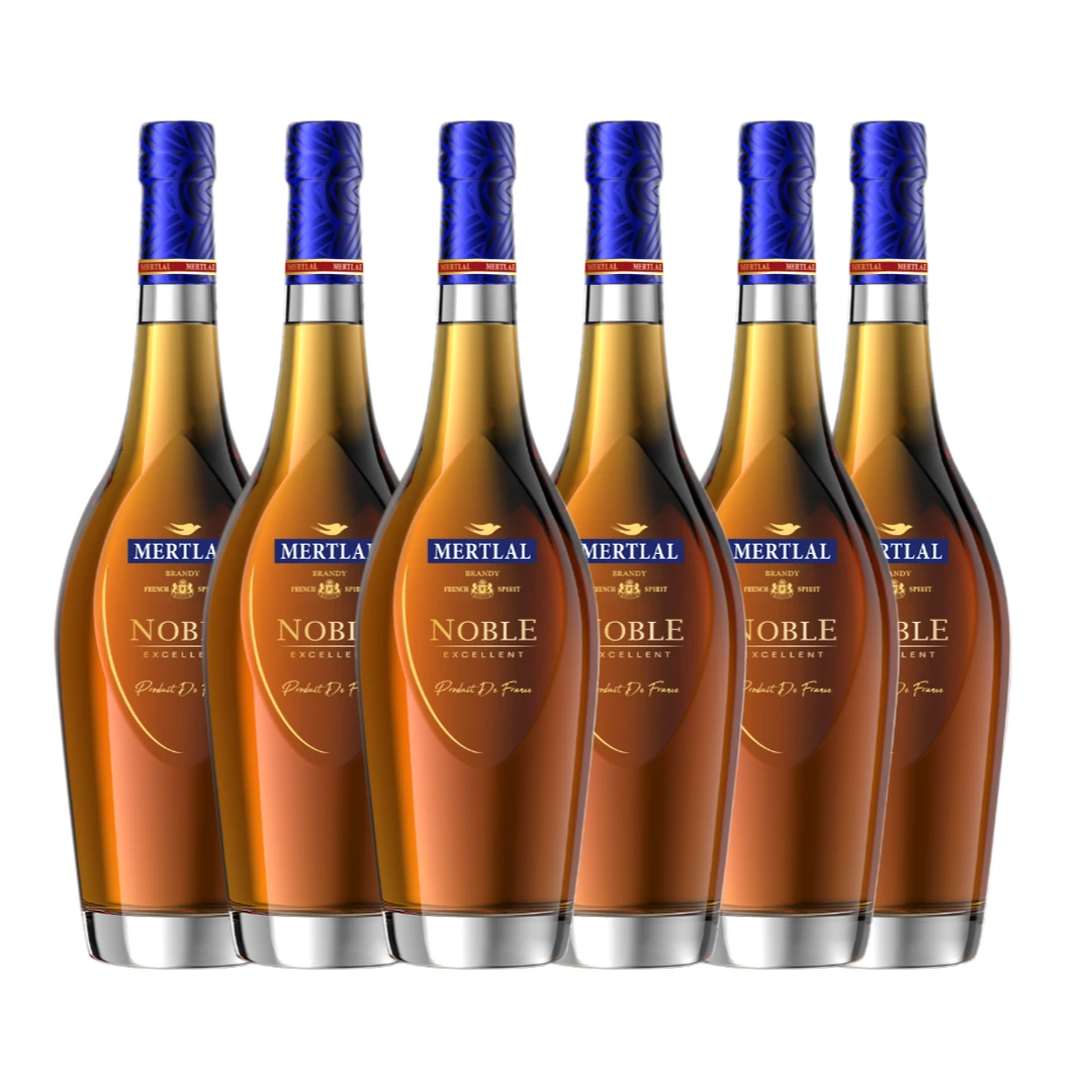 路易威斯卡托·名爵XO白兰地40度1L六支礼盒装