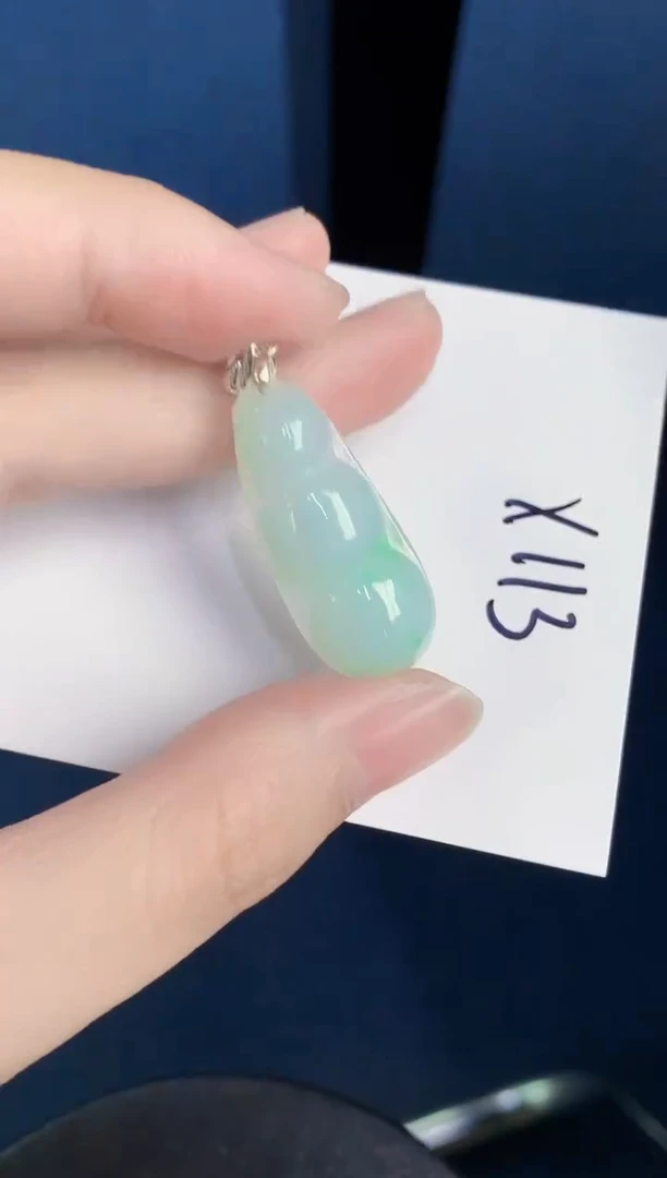 颈饰未镶嵌翡翠天然翡翠缅甸A货