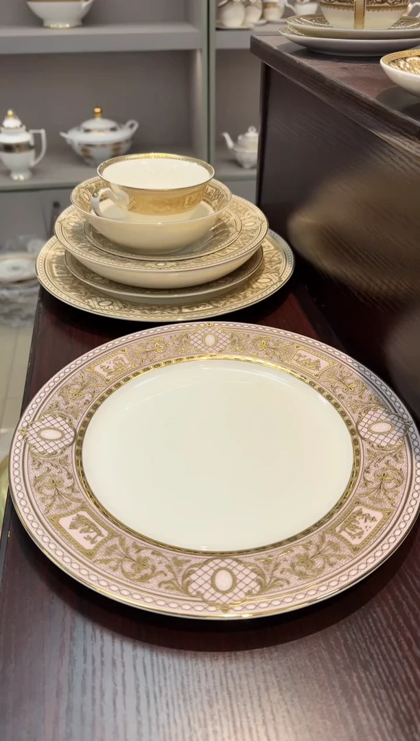 瓷片10.5英寸平盘 1个