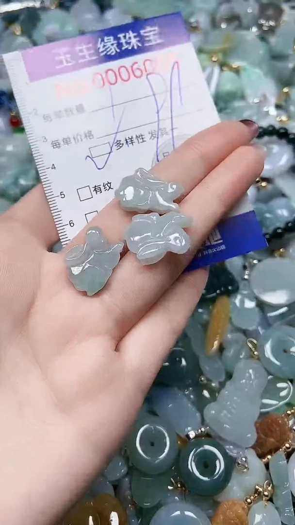 【闪购商品】翡翠颈饰未镶嵌闪购00006005多样性发其一