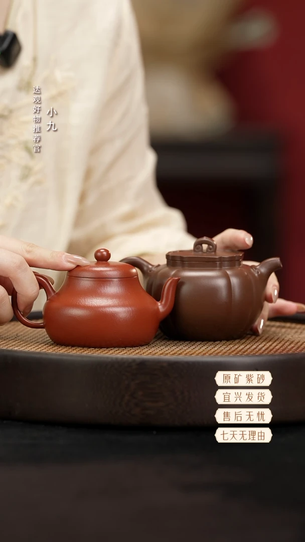 九DG19太极如意-顾泽君紫泥220+九DG94君德-钱程朱泥160