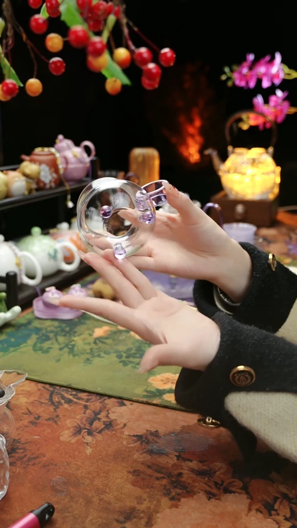 【闪购商品】紫色三足主人杯110cc@@@@@@