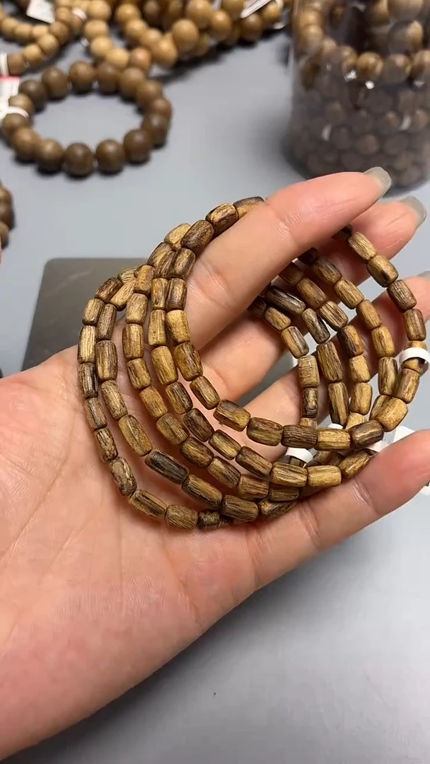 沉香手串斯里兰卡红土沉随型单圈多样性发其一