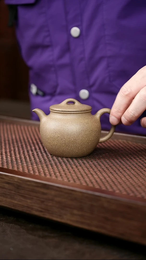 茶壶紫砂青段高莲子