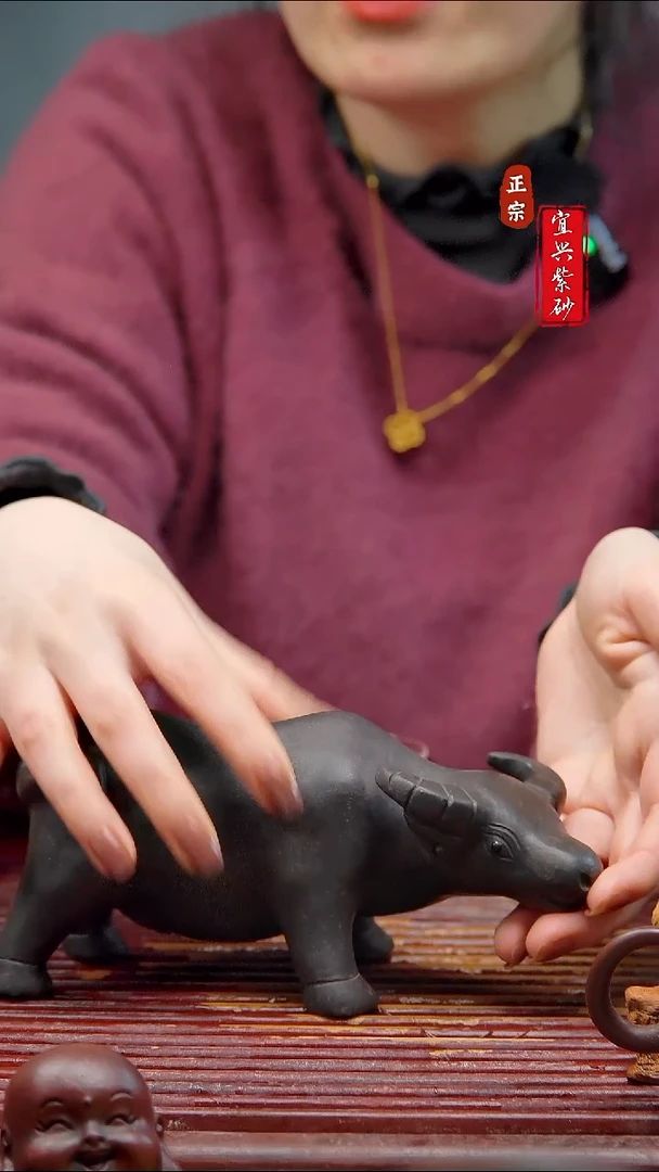 紫砂茶宠宜兴紫砂茶宠摆件