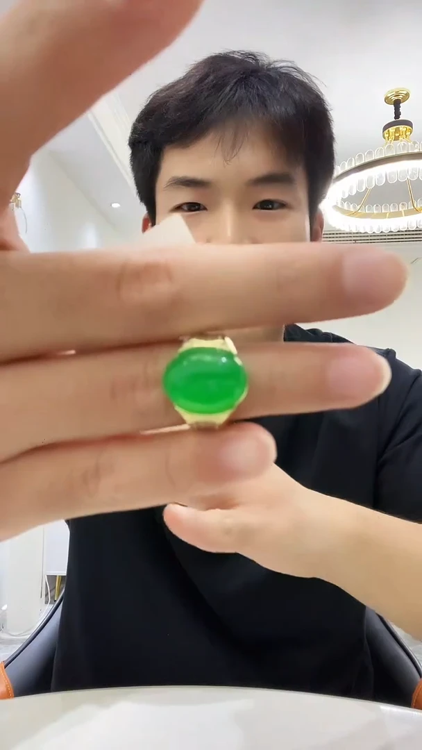 未镶嵌戒指翡翠J03