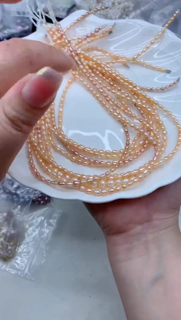 淡水珍珠未镶嵌颈饰淡水珍珠项链多样性发其一