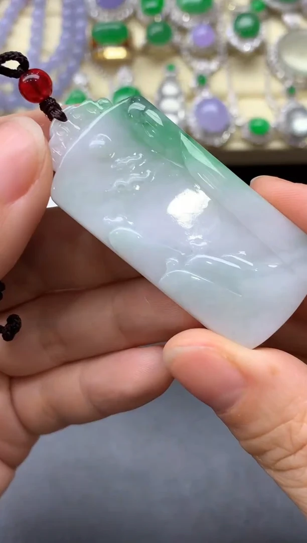 颈饰未镶嵌翡翠42-中国好珍宝