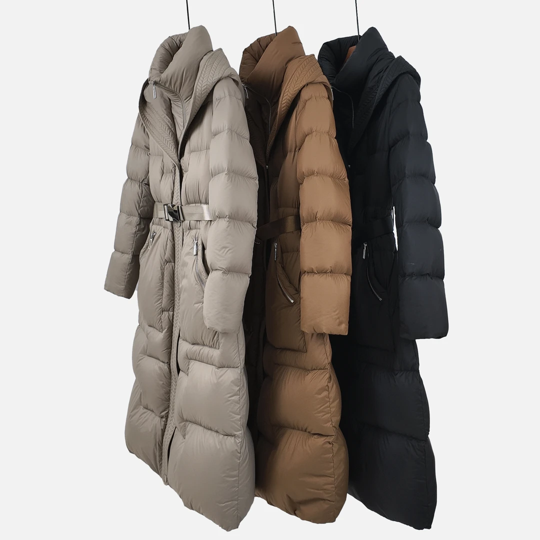 【钱老板推荐】长款时尚保暖鹅绒服ZY720E