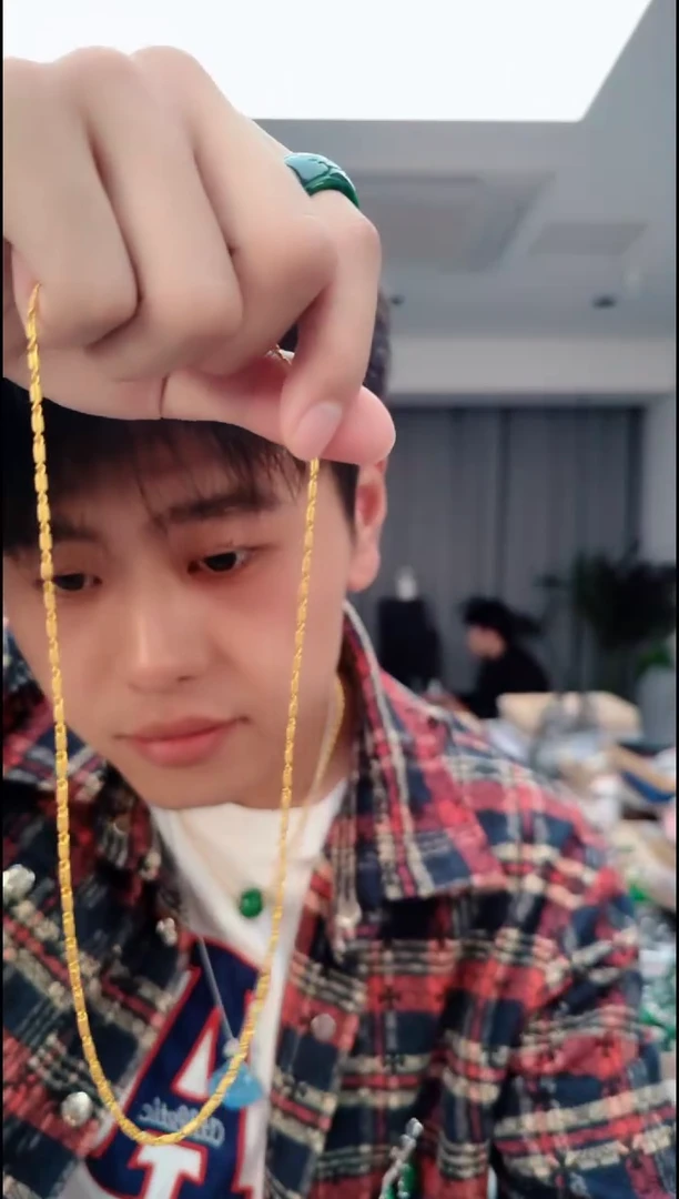 无合金1549爆闪项链