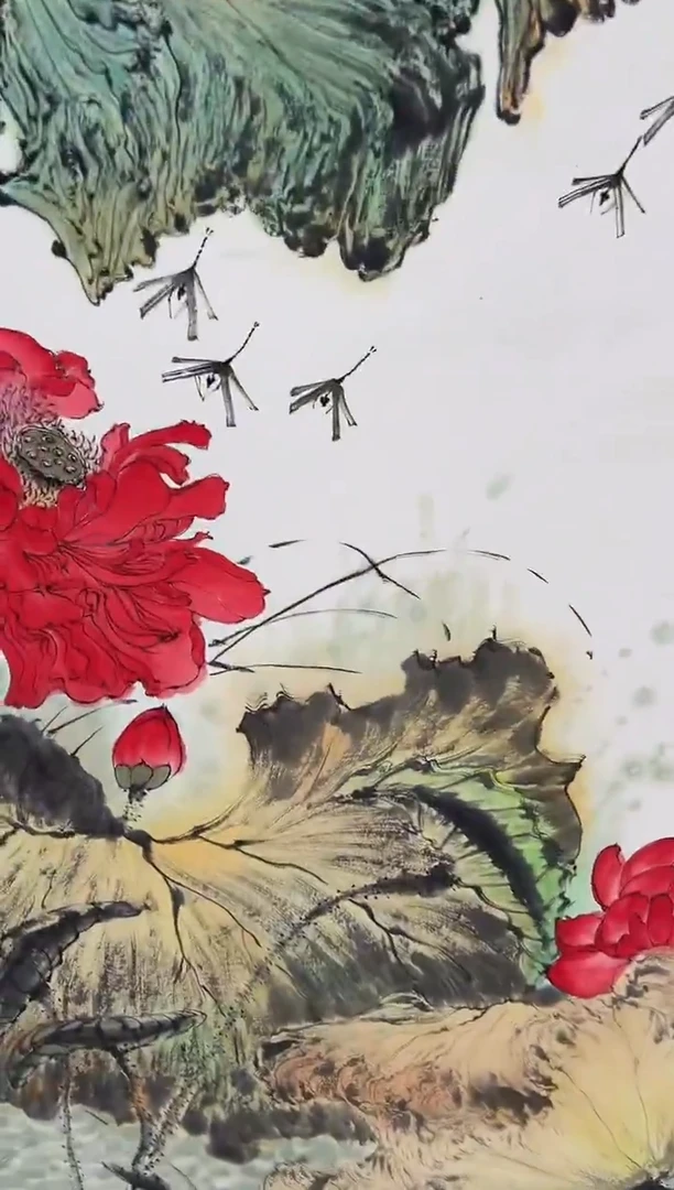 国画刘立荣亲笔绘画手绘作品D36