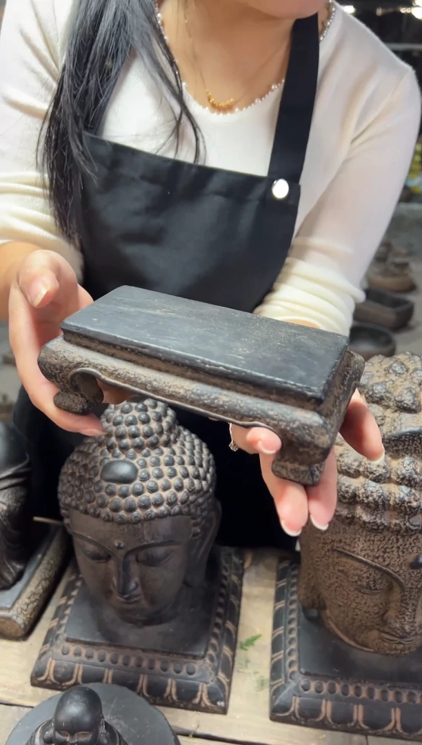 陶土【火山泥】将军案底座