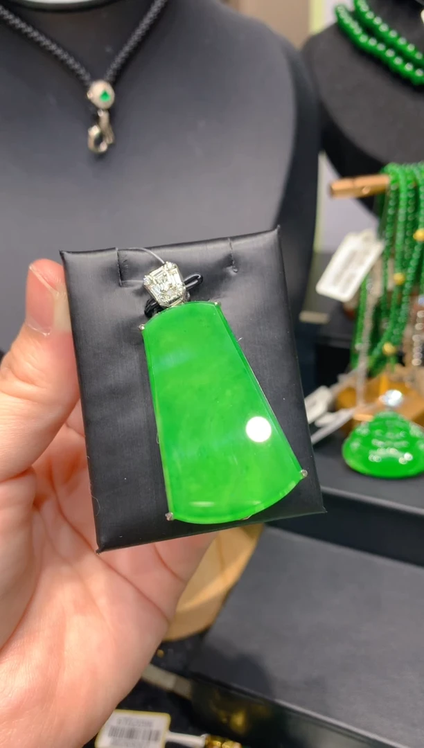 颈饰银S925镶嵌翡翠20一季