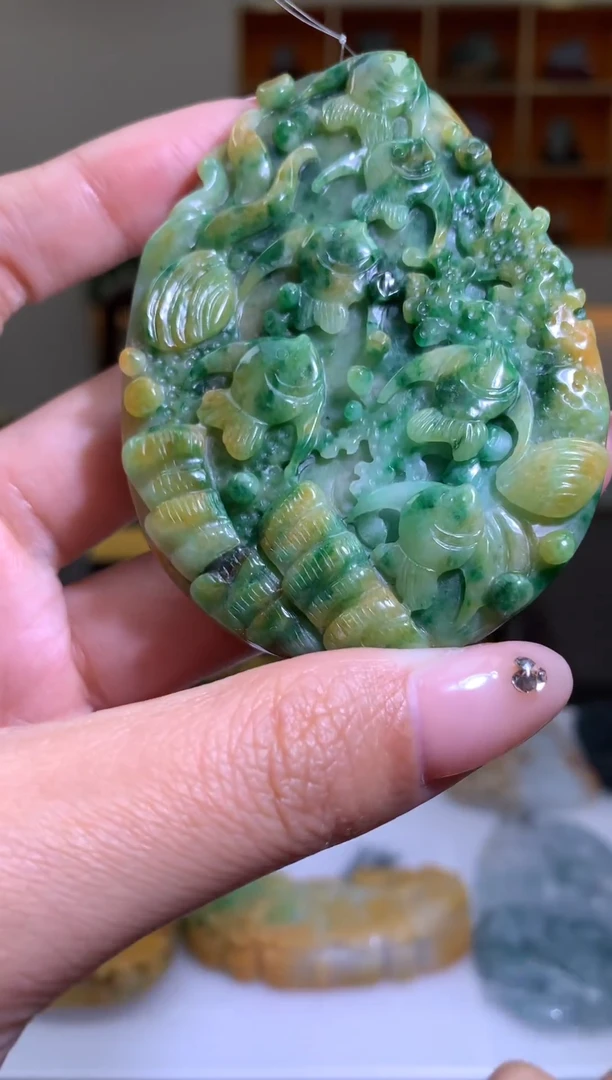 颈饰未镶嵌翡翠X-@@BSGG0104112多样性发一