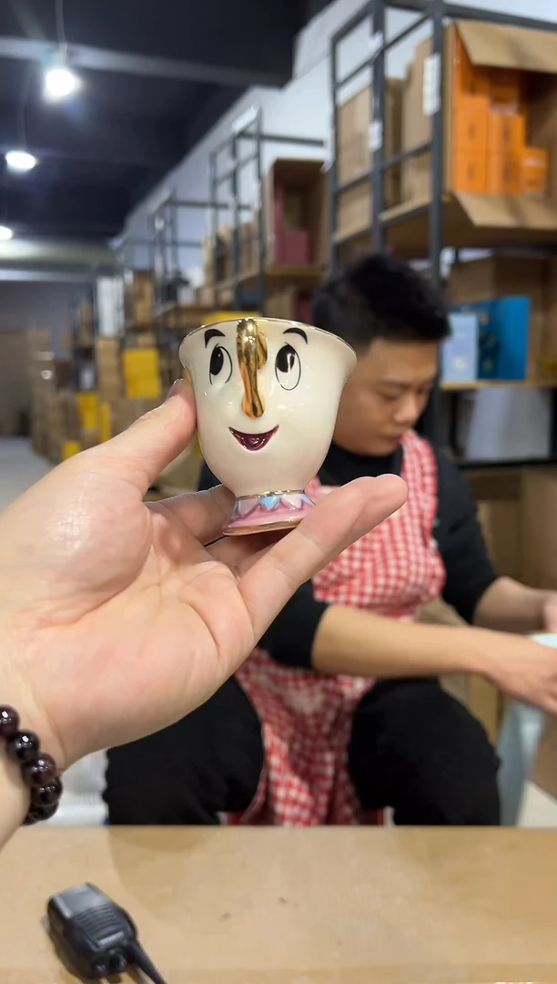 【闪购商品】杯陶瓷杯金边阿奇杯