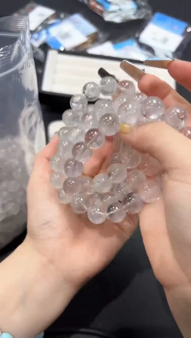 水晶手链未镶嵌3g多样性发其一【1条】默认微瑕