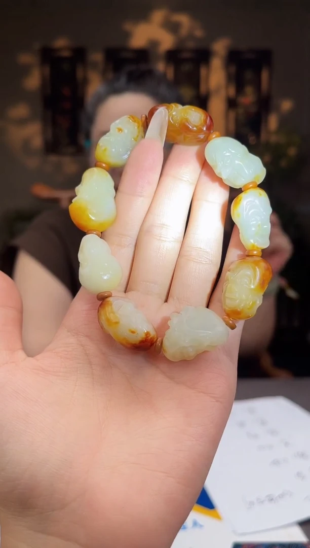 和田玉未镶嵌颈饰C048