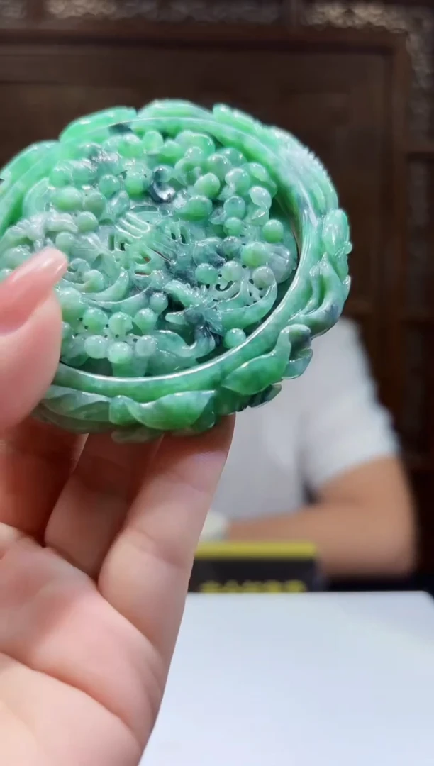 未镶嵌定制翡翠13/1011/C/手镯