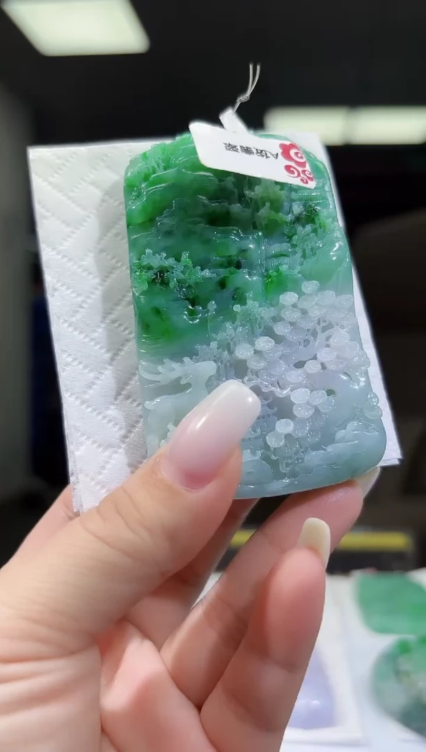 未镶嵌定制翡翠01/1117/C/山水