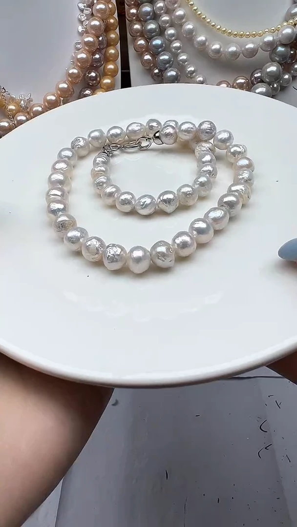 淡水珍珠未镶嵌颈饰1