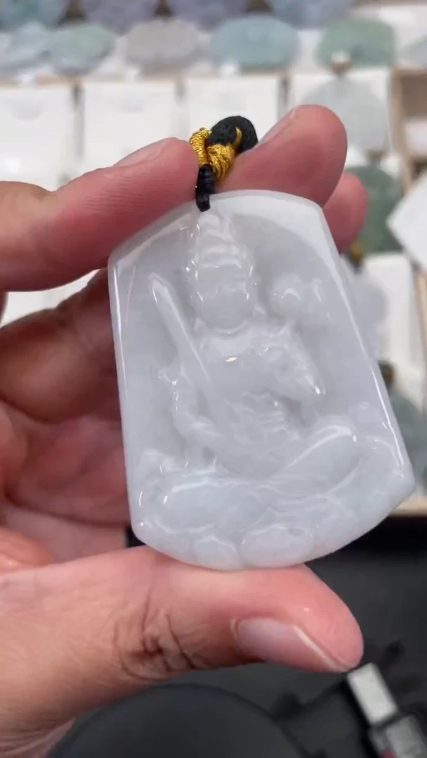 颈饰未镶嵌翡翠天然缅甸翡翠A货144