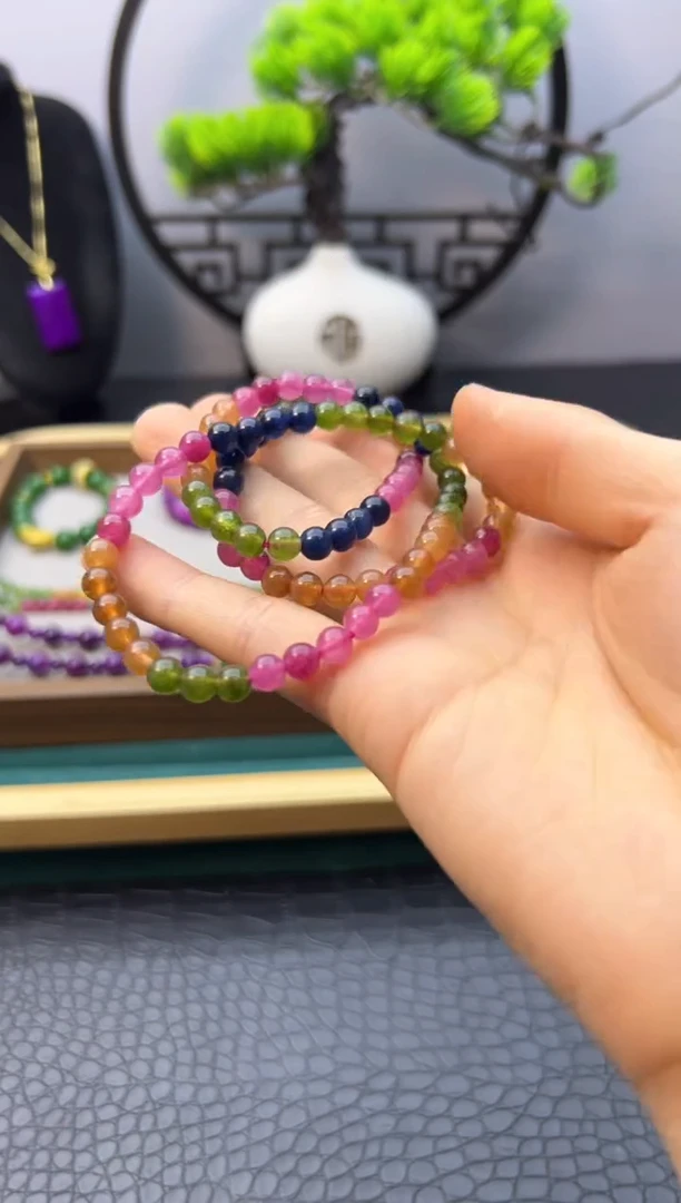 【闪购商品】碧玺耳饰未镶嵌S161