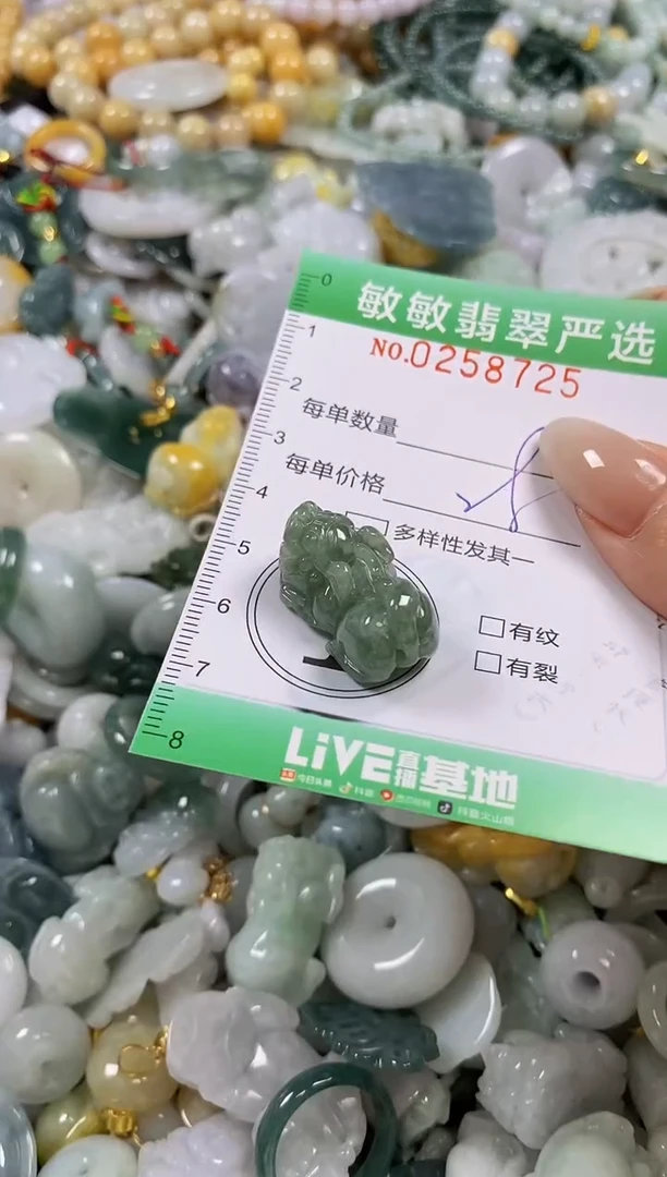 翡翠未镶嵌颈饰闪购0258725