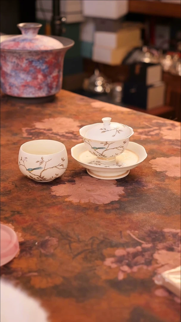 【闪购商品】陶瓷茶具（无礼盒无茶盘）@@A8813