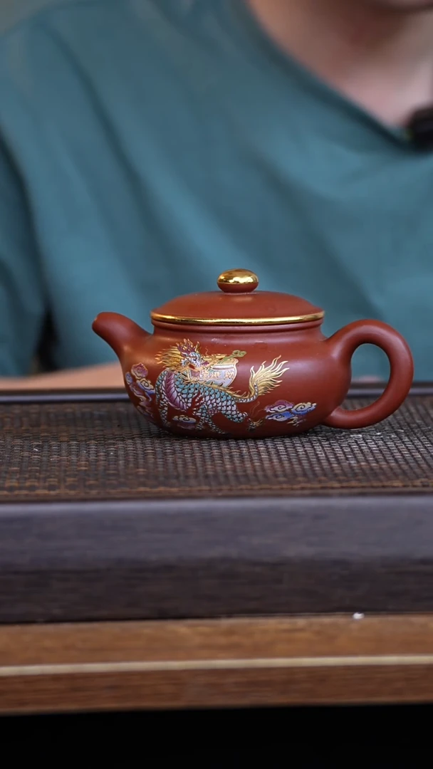 茶壶紫砂宜兴手工原矿紫砂壶001