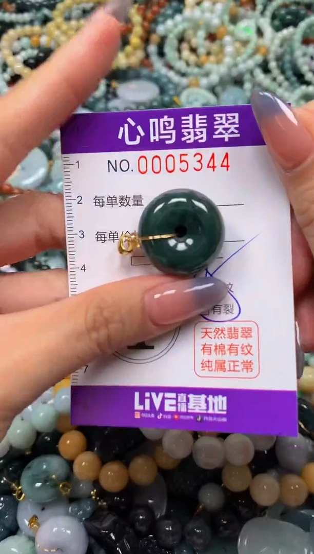 颈饰未镶嵌翡翠闪购005344