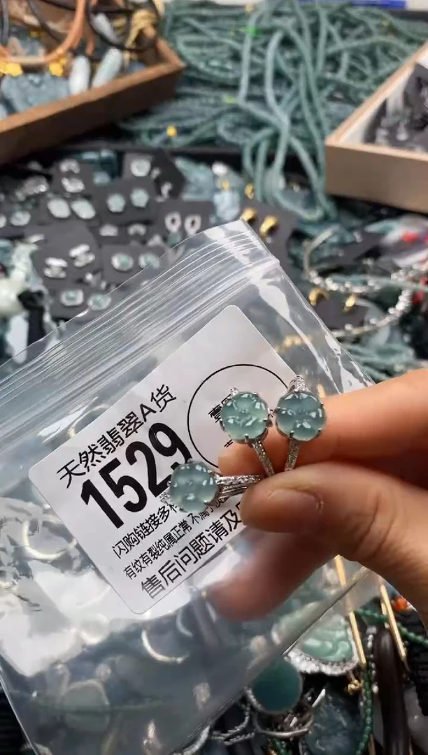 【闪购商品】翡翠颈饰未镶嵌多样性发其一1529