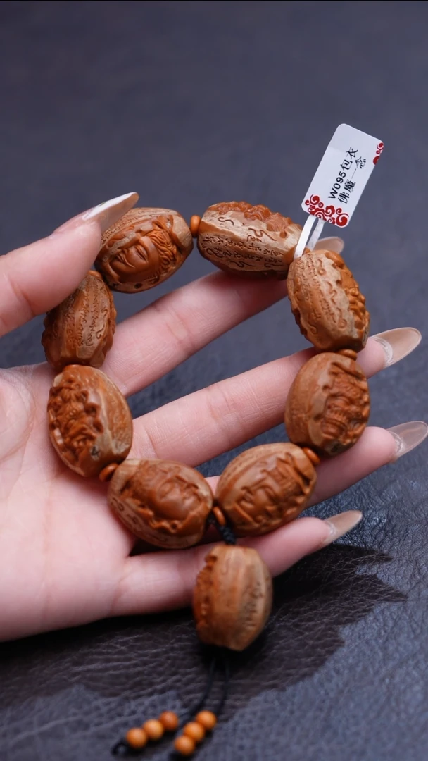 橄榄核手串佛魔一念