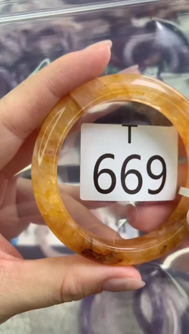 未镶嵌手镯水晶T669-52