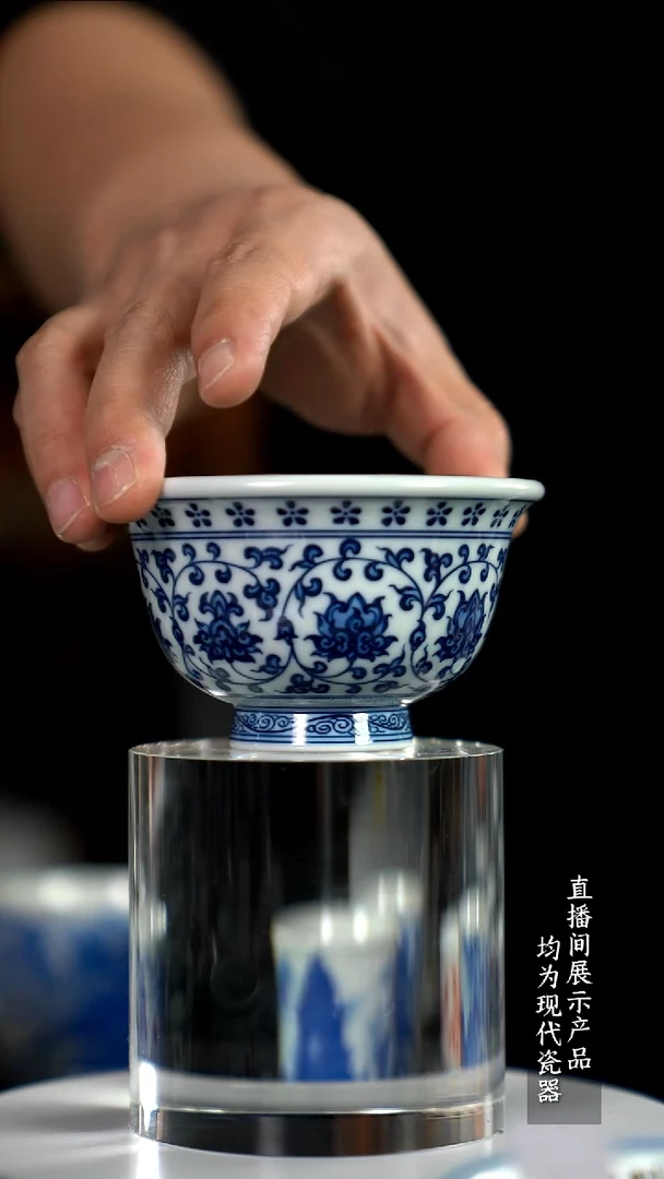 Y127诚意十足的直播间 茶具