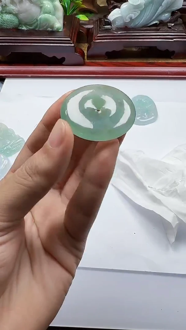 吊坠(不含链)未镶嵌翡翠1